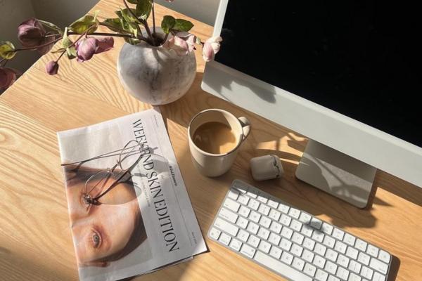 Beauty newspapers, printed by Newspaper Club