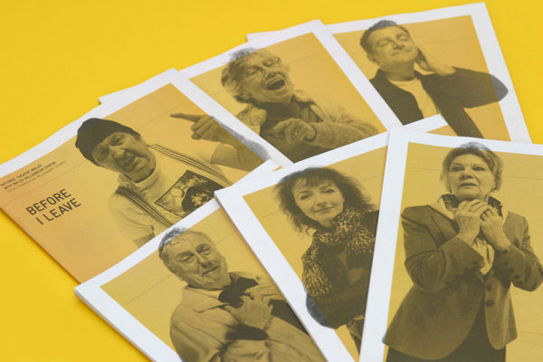 Before I Leave traditional tabloid newspaper for National Theater Wales 