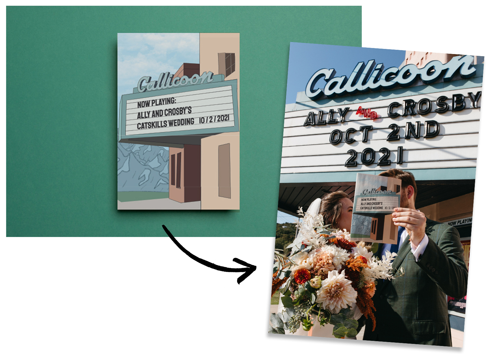 allhy crosby wedding