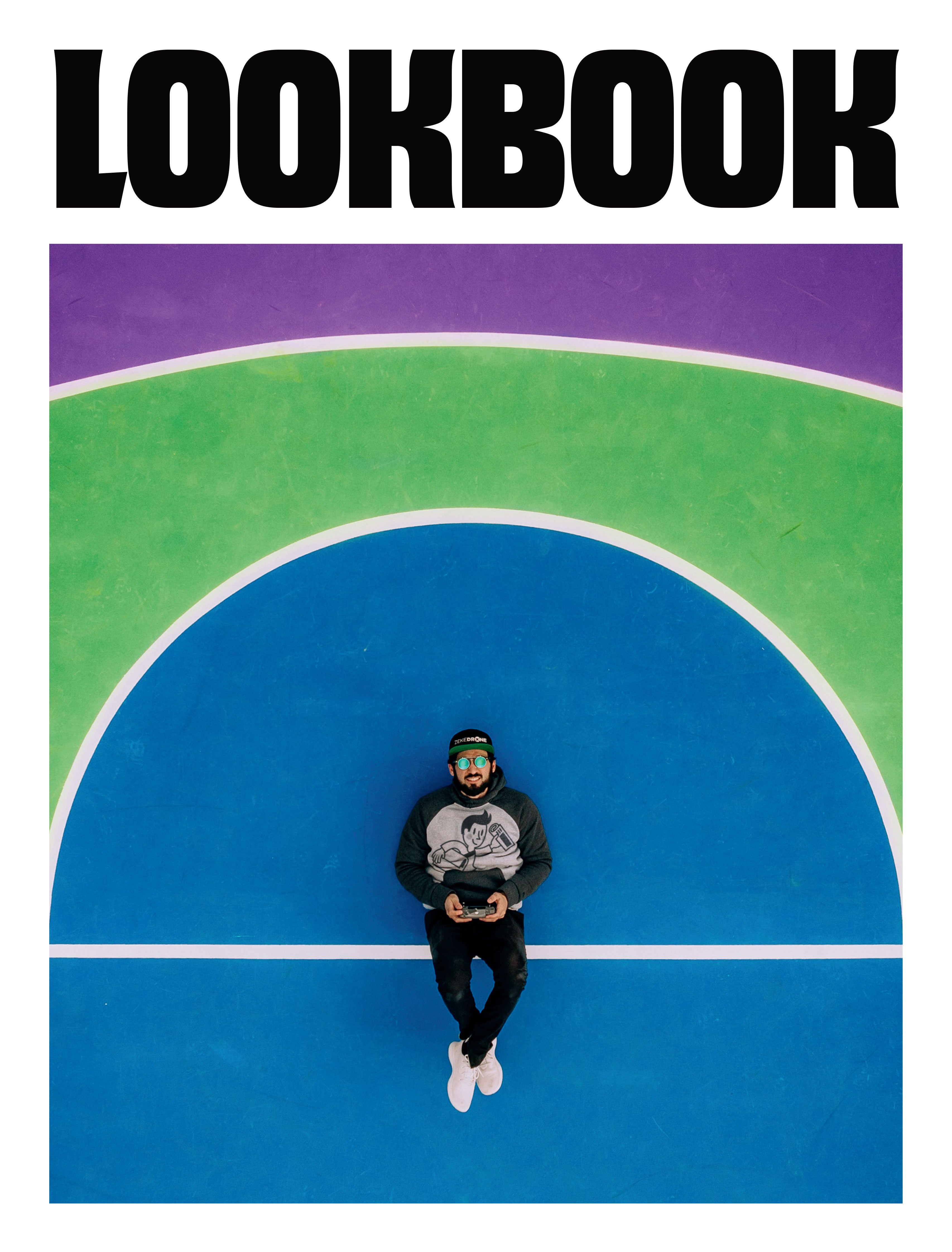 Front cover of Photobook Tabloid template