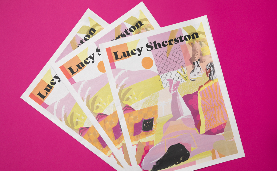 Interview with illustrator Lucy Sherston about her newspaper portfolio