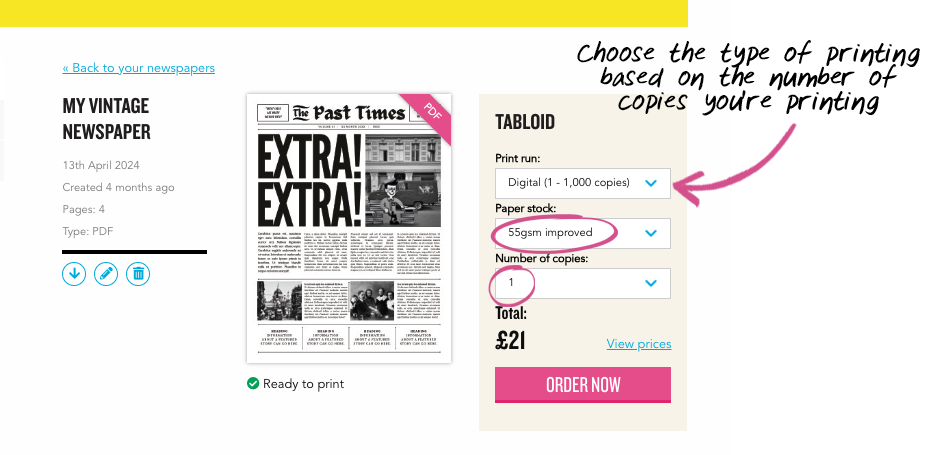 canva number of copies