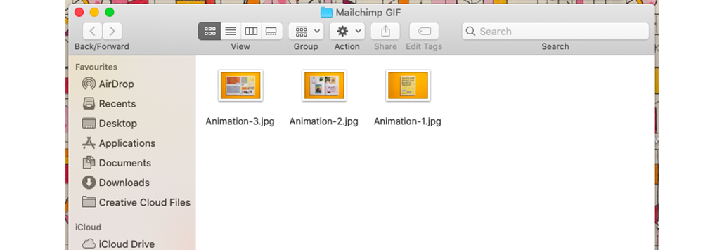 How to make an animated GIF flipping through your publication