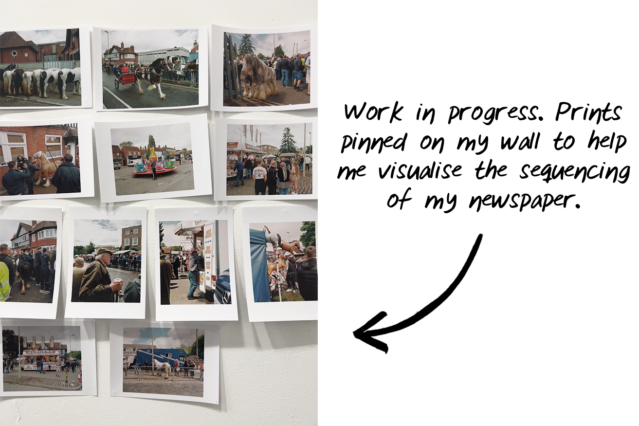 A beginner's guide to designing and printing a photography newspaper