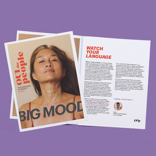 Oui the People newspaper unboxing