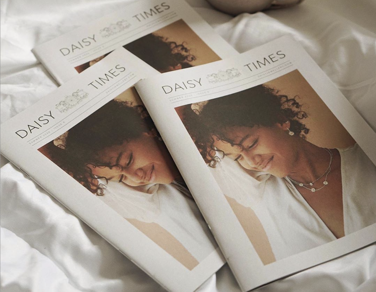 Daisy London zine catalogue printed by Newspaper Club