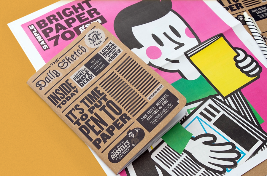 The Making of our Newspaper-Inspired Scout Books