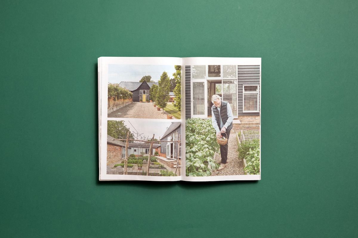 Magazine for estate agency The Modern House printed by Newspaper Club